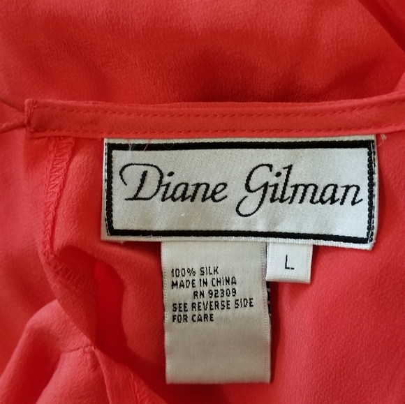COPY - Diane Gilman Peach Lager Top - Picture 9 of 9
